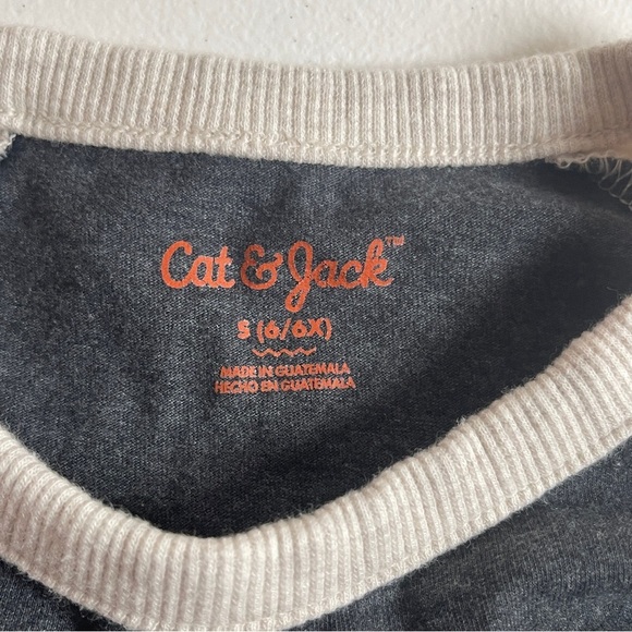 2 Cat & Jack & Carter’s Long Sleeve Shirts Size S (6/6X) - Picture 5 of 11